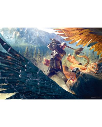 Пъзел Good Loot от 1000 части - The Witcher: Griffin Fight - 2