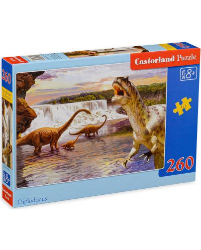 Пъзел Castorland от 260 части - Динозаври - 1