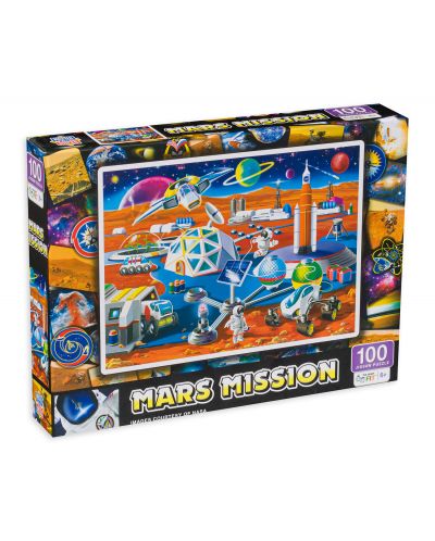 Пъзел Master Pieces от 100 части - Мисия на Марс - 1