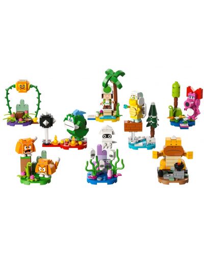 Пакети с герои LEGO Super Mario - серия 6, асортимент - 2