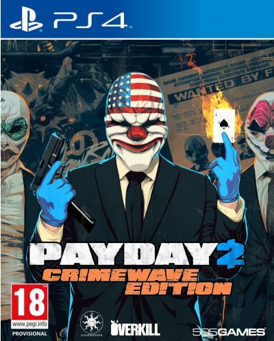 Payday 2 - Crimewave Edition (PS4) - 1