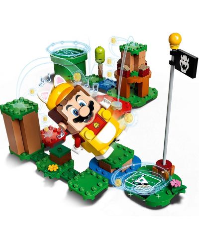 Пакет с добавки Lego Super Mario - Cat Mario (71372) - 5