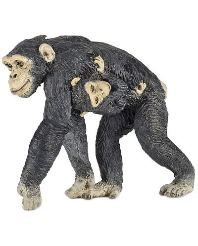 Фигурка Papo Wild Animal Kingdom – Семейство шимпанзета - 1