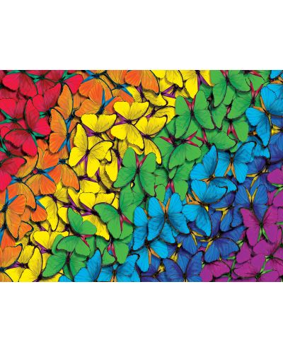 Пъзел Master Pieces от 550 части - Цветни пеперуди  - 2