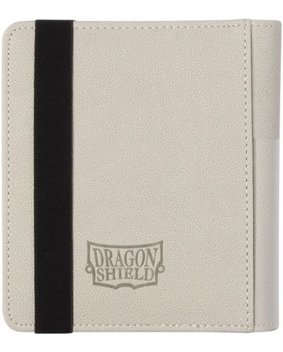 Папка за съхранение на карти Dragon Shield Card Codex Portfolio - Ashen White (80 бр.) - 2