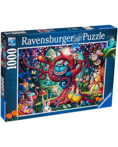 Пъзел Ravensburger от 1000 части - Алиса в страната на чудесата - 1