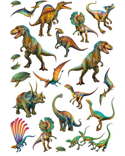 Пъзел Schmidt от 150 части - Динозаври, с татуировки - 3