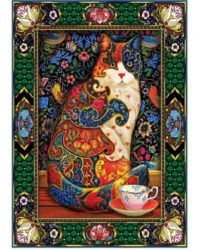 Пъзел Art Puzzle от 1000 части - Кралска котка - 2