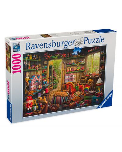 Пъзел Ravensburger от 1000 части - Носталгични играчки - 1