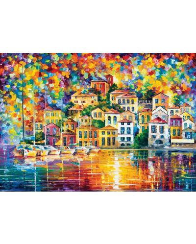 Пъзел Art Puzzle от 2000 части - Цветно пристанище - 2