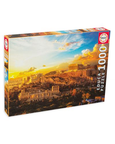 Пъзел Educa от 1000 части - Акропола, Атина - 1