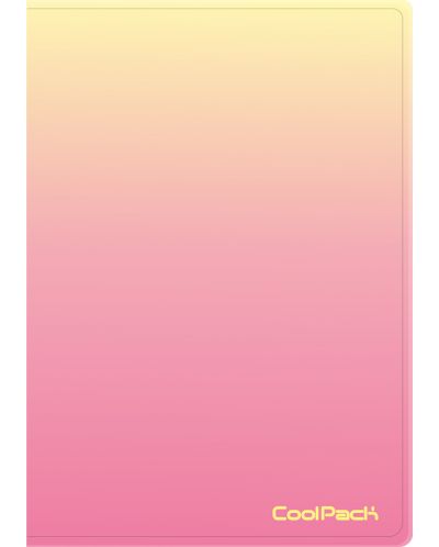 Папка с 20 джоба Cool Pack - A4, Gradient Peach - 1
