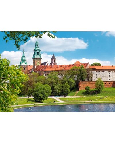 Пъзел Castorland от 500 части - Кралският замък Вавел, Краков, Полша - 2