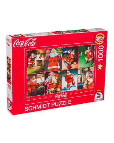 Пъзел Schmidt от 1000 части - Дядо Коледа и Кока Кола - 1
