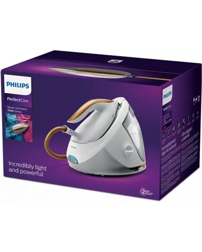 Парогенератор Philips - PerfectCare 7000, 2100W, 120 g/min, бял | Ozone.bg