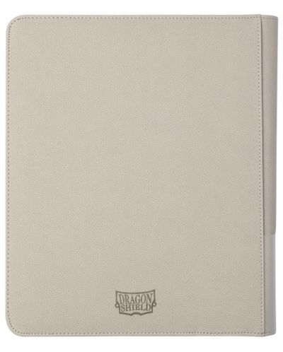 Папка за съхранение на карти Dragon Shield Album Zipster Regular - Ashen White - 2