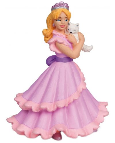 Фигурка Papo The Enchanted World – Принцеса Клои, с розова рокля - 1
