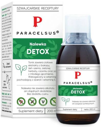 Paracelsus Детокс тинктура, 200 ml, Aura Herbals - 1