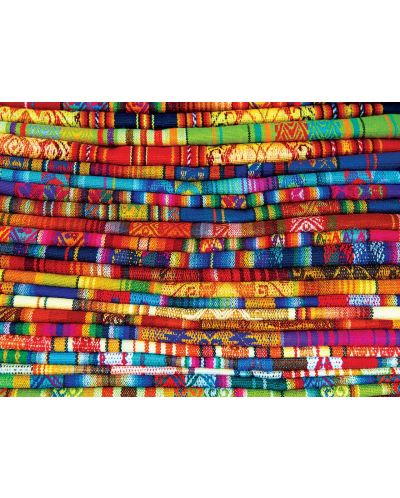 Пъзел Eurographics от 1000 части - Цветни одеяла  - 2