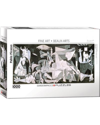 Пъзел Eurographics от 1000 части - Герника от Пабло Пикасо - 1