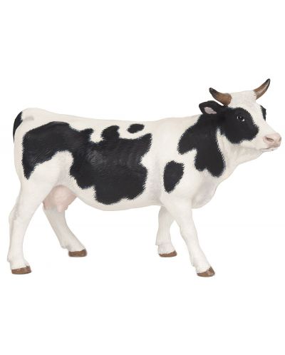 Фигурка Papo Farmyard Friends – Черно-бяла крава - 1