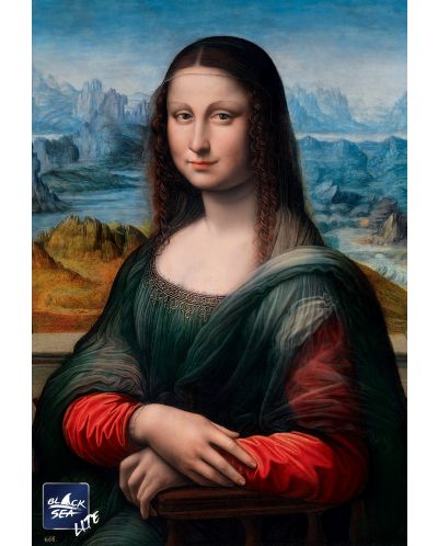 Пъзел Black Sea от 1000 части - Мона Лиза, Леонардо да Винчи - 2