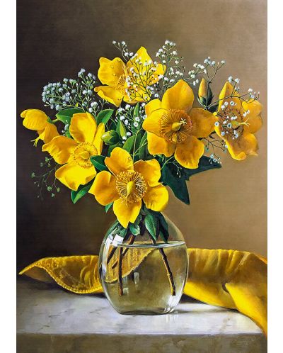 Пъзел Cherry Pazzi от 1000 части – Жълти цветя - 3