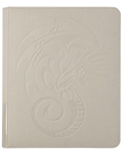 Папка за съхранение на карти Dragon Shield Album Zipster Regular - Ashen White - 1