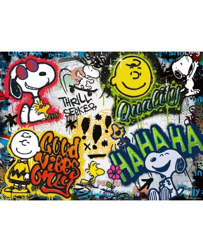 Пъзел Ravensburger от  500 части - Peanuts: графити - 2