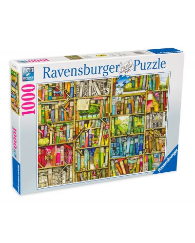 Пъзел Ravensburger от 1000 части - The Bizzare Bookshop - 1