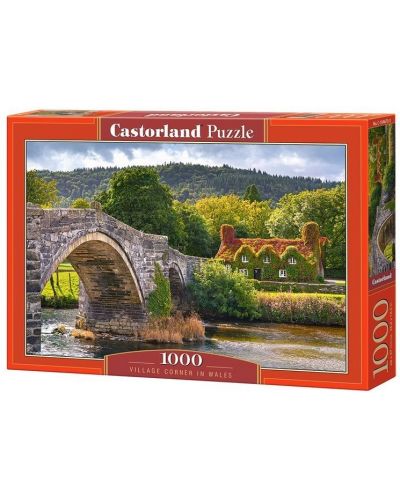 Пъзел Castorland от 1000 части - Къща в Уелс - 1