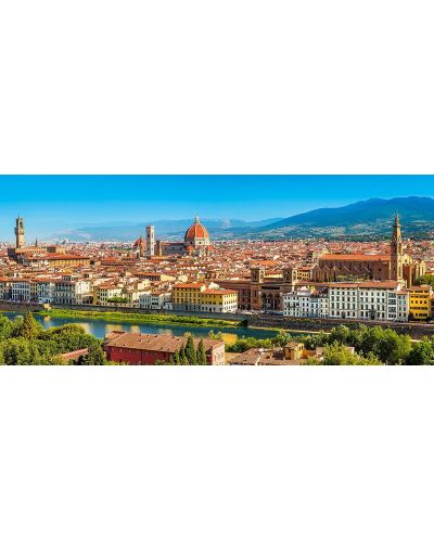 Панорамен пъзел Castorland от 600 части - Флоренция - 2