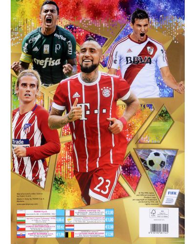 Албум за стикери Panini FIFA 365 - 2018 - 4