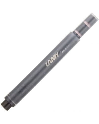 Комплект патрончета за писалка Lamy - Blue Black T10 - 1