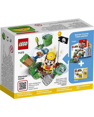 Пакет с добавки Lego Super Mario -  Builder Mario (71373) - 2