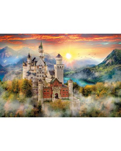 Пъзел Clementoni от 2000 части - Замъкът Нойшванщайн, Германия, Ейми Стюарт - 2