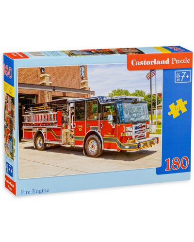 Пъзел Castorland от 180 части - Пожарна кола - 1