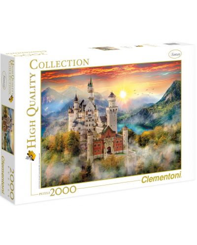 Пъзел Clementoni от 2000 части - Замъкът Нойшванщайн, Германия, Ейми Стюарт - 3