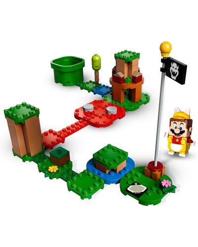 Пакет с добавки Lego Super Mario - Cat Mario (71372) - 6