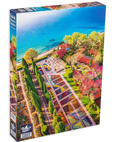 Пъзел Black Sea Premium от 1000 части - Ботаническата градина в Балчик - 1