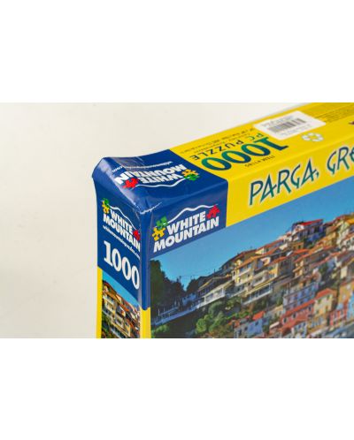 Пъзел White Mountain от 1000 части - Парга, Гърция (нарушена опаковка) - 2