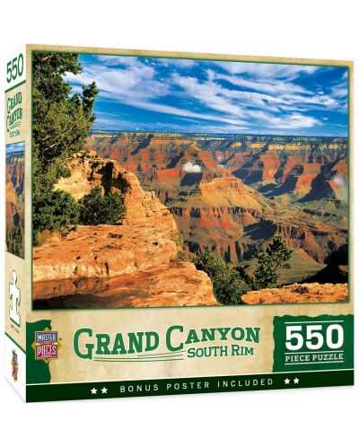 Пъзел Master Pieces от 550 части - Grand Canyon S.Rim 550 pc - 1