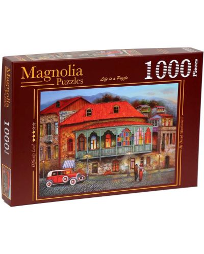 Пъзел Magnolia от 1000 части - Улица в стария град на Тбилиси - 1