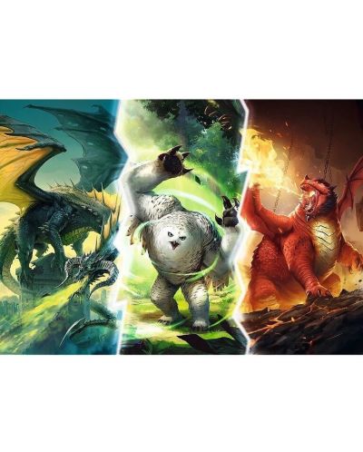 Пъзел Trefl от 1000 части - Легендарни чудовища от Dungeons & Dragons - 2