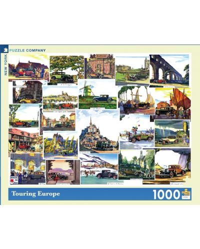 Пъзел New York Puzzle от 1000 части - Европа - 1
