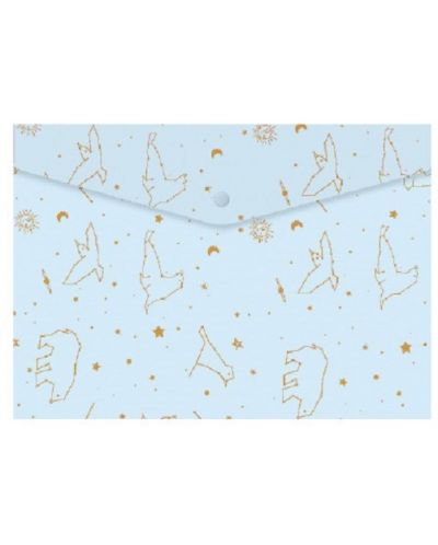 Папка с копче Spree - А4, Constellations, асортимент - 3