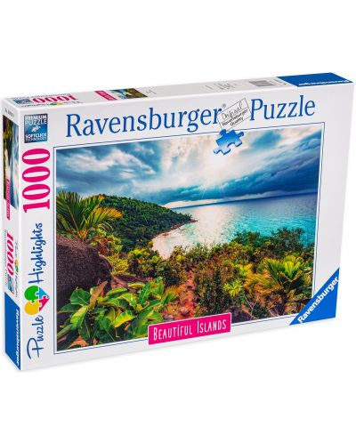 Пъзел Ravensburger от 1000 части - Хавайски пейзаж - 1