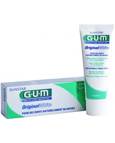Gum Паста за зъби Original White, 75 ml - 1