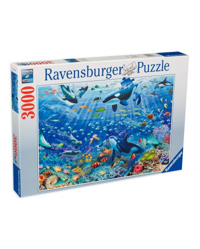 Пъзел Ravensburger от 3000 части - Под водата - 1