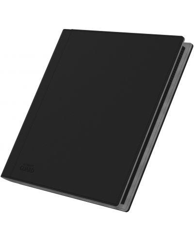 Папка за съхранение на карти Ultimate Guard Portfolio 24-Pocket Xenoskin, Черна (420 бр.)